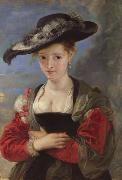 Peter Paul Rubens Portrait of Susanne Fourment (mk08) Spain oil painting artist